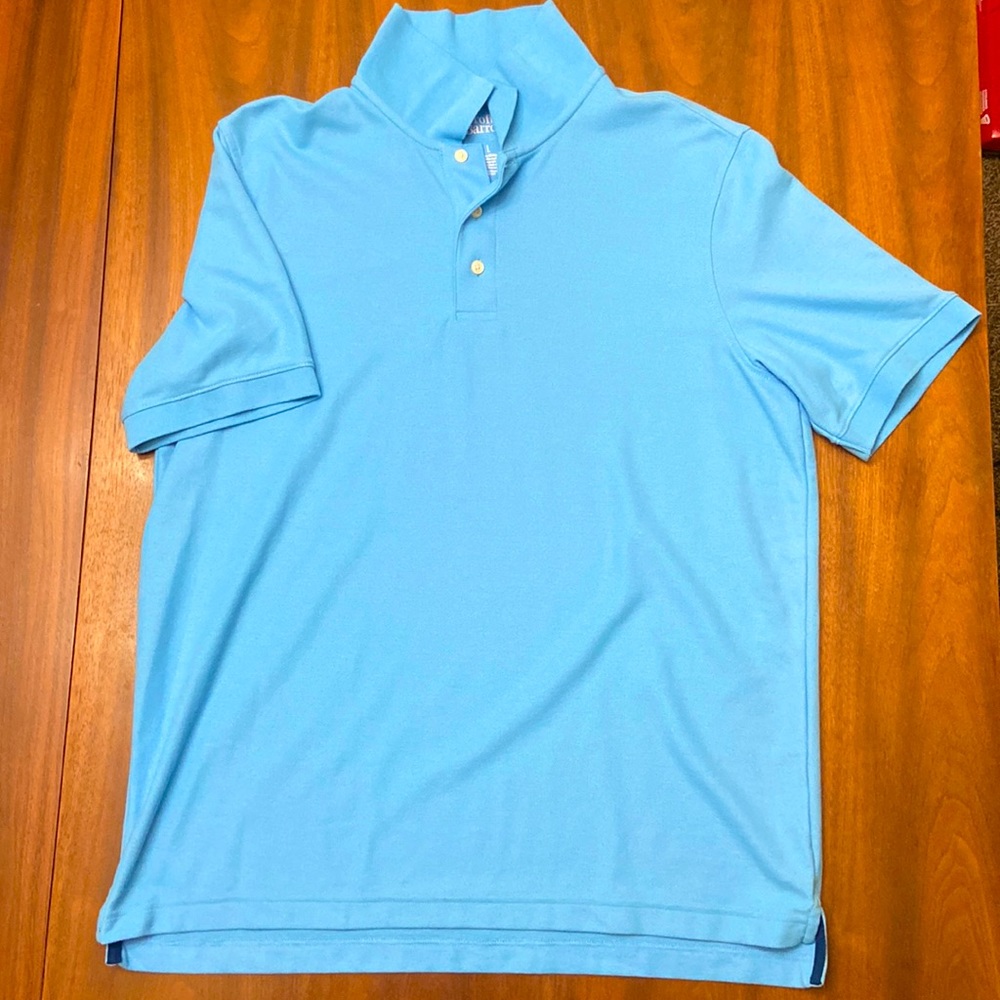 Croft & Barrow Light Blue “Easy Care” Polo, size Large, never worn!